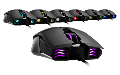 Cooler Master MM110 Gaming Mouse 2400 DPI Optical Sensor RGB Cooler Master MM110 Gaming Mouse 2400 DPI Optical Sensor RGB